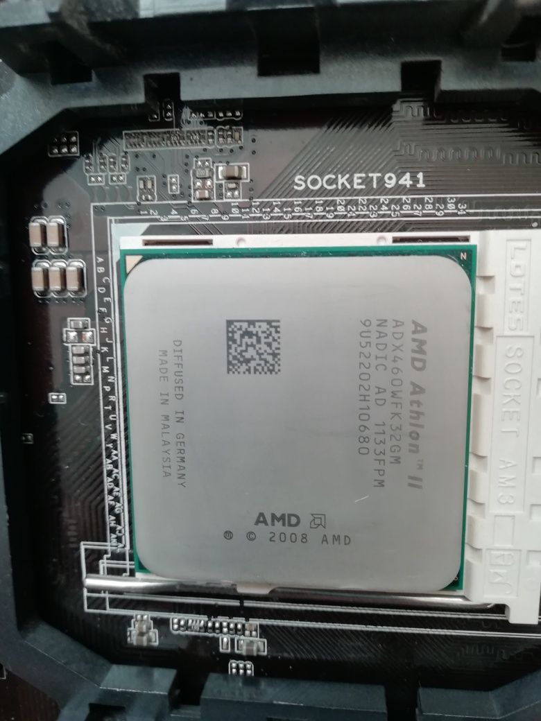 Материнская плата АМ3 + процессор 3,4 GHz