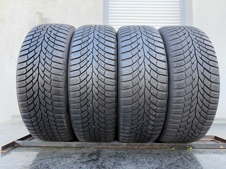4szt zimowe 205/55R16 Continental 7,8-6mm 2021r świetny stan! Z1074 gw