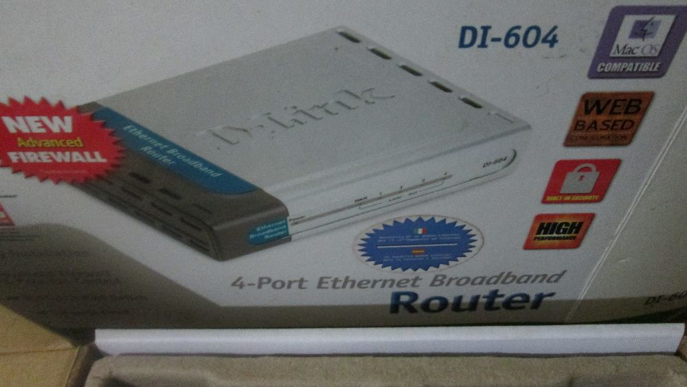 Router D-link DI-604 (NOVO)