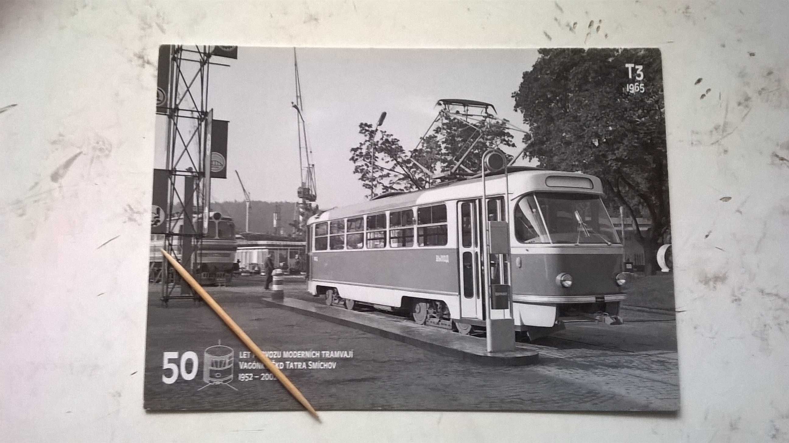 PRAGA - praskie tramwaje - pocztówki (widokówki) - 6szt.