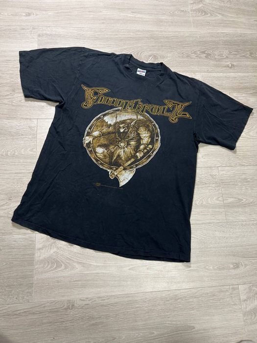 Футболка мерч винтажная рок Finntrolz 2000 года