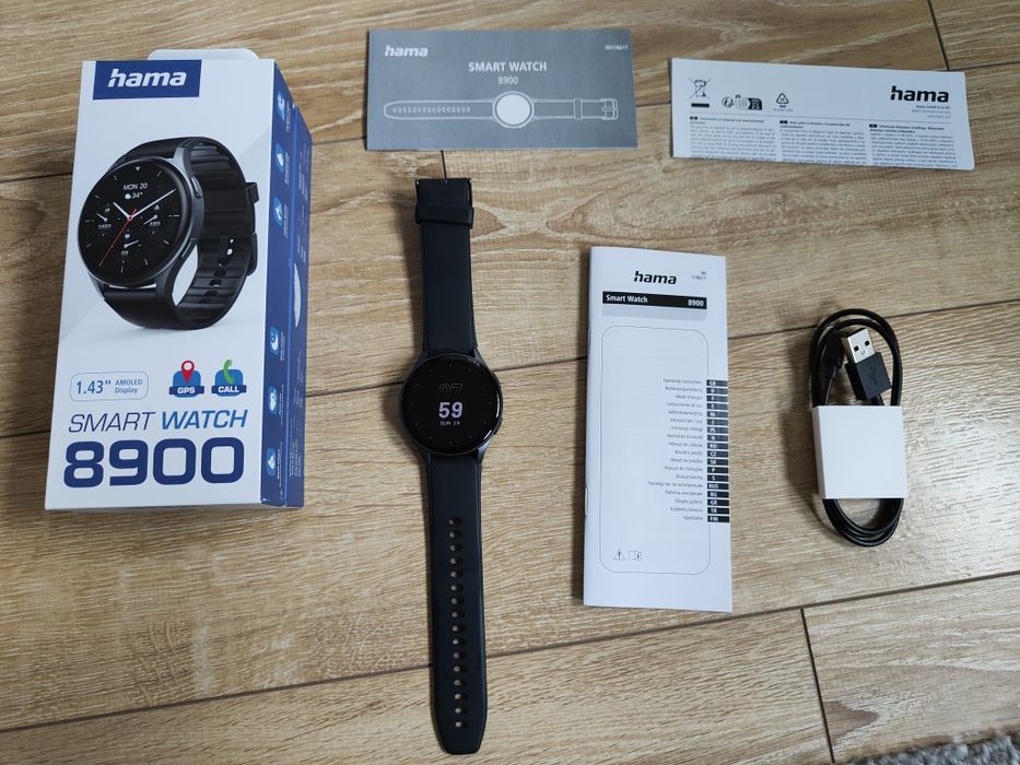 Smartwatch Hama 8900 czarny