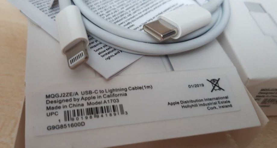 Kabel USB-C to Lightning do iPhone NOWY