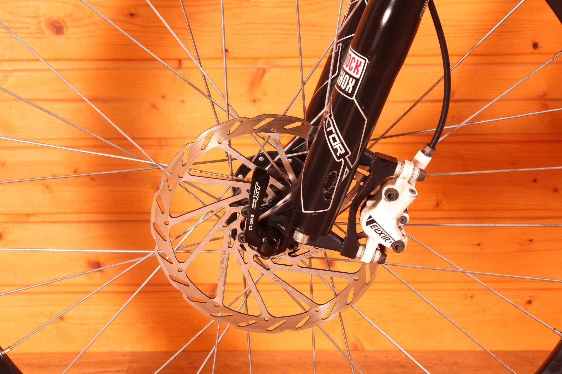 Rower Poison Arsen AM, Rock Shox Sektor + DT Swiss, Deore XT, SLX, BDB