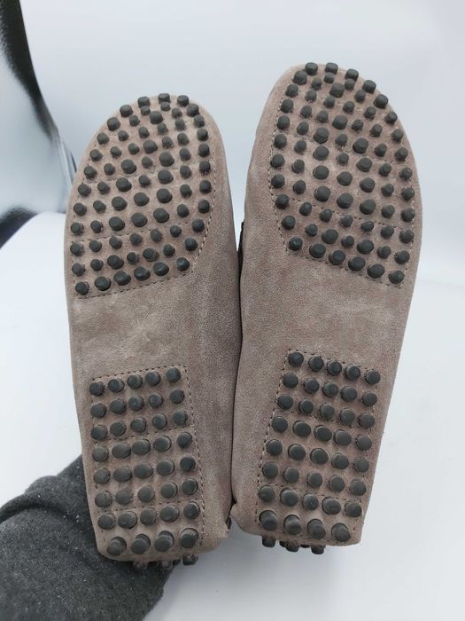 Buty VERSACE JEANS  rozmiar 40 mokasyny skora zamszowa beż