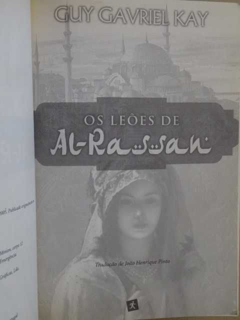Os Leões de Al-Rassan de Guy Gavriel Kay - 1ª Edição