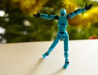 Dummy 13 Figurka kolekcjonerska czarno-niebieska nowa