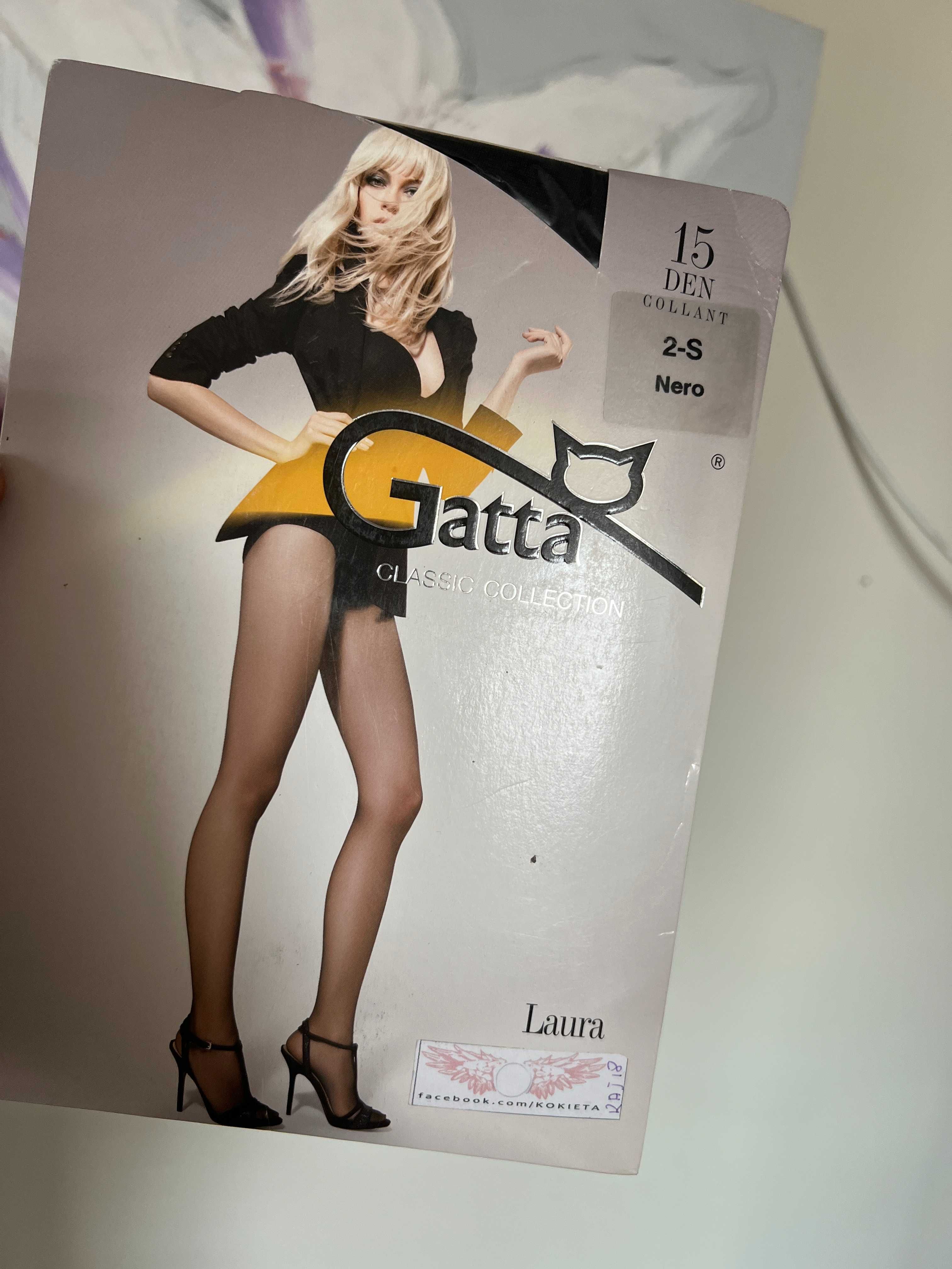 Gatta Laura czarne 15 Den rajstopy S