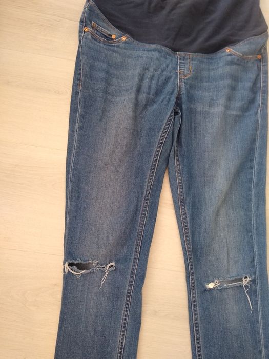 Spodnie ciążowe jeansy H&M