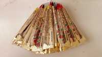 Ciupagi długopis góralski folk ludowe drewniane 100 sztuk