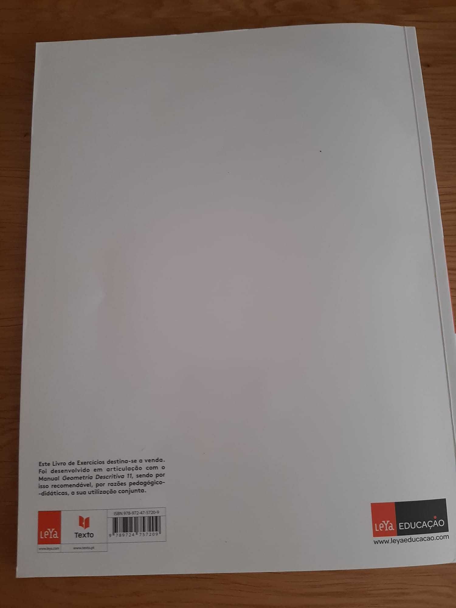 Livro de exercícios Geometria Descritiva A -  11º ano