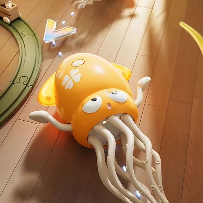 Музичний восьминіг інтерактивна іграшка Octopus кальмар