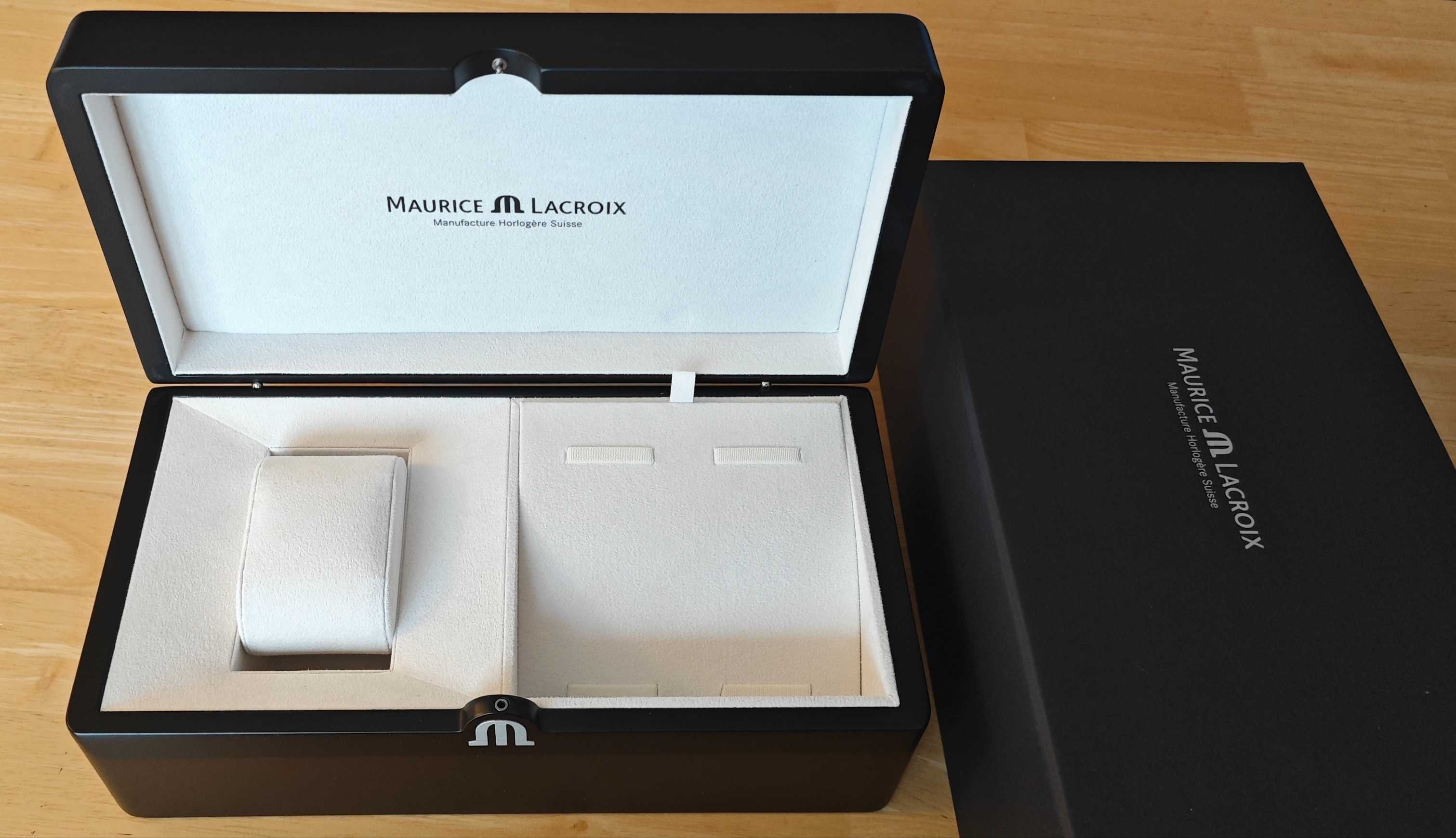 Pudełko Maurice Lacroix oryginalne podwójne BOX etui ML Aikon Pontos !