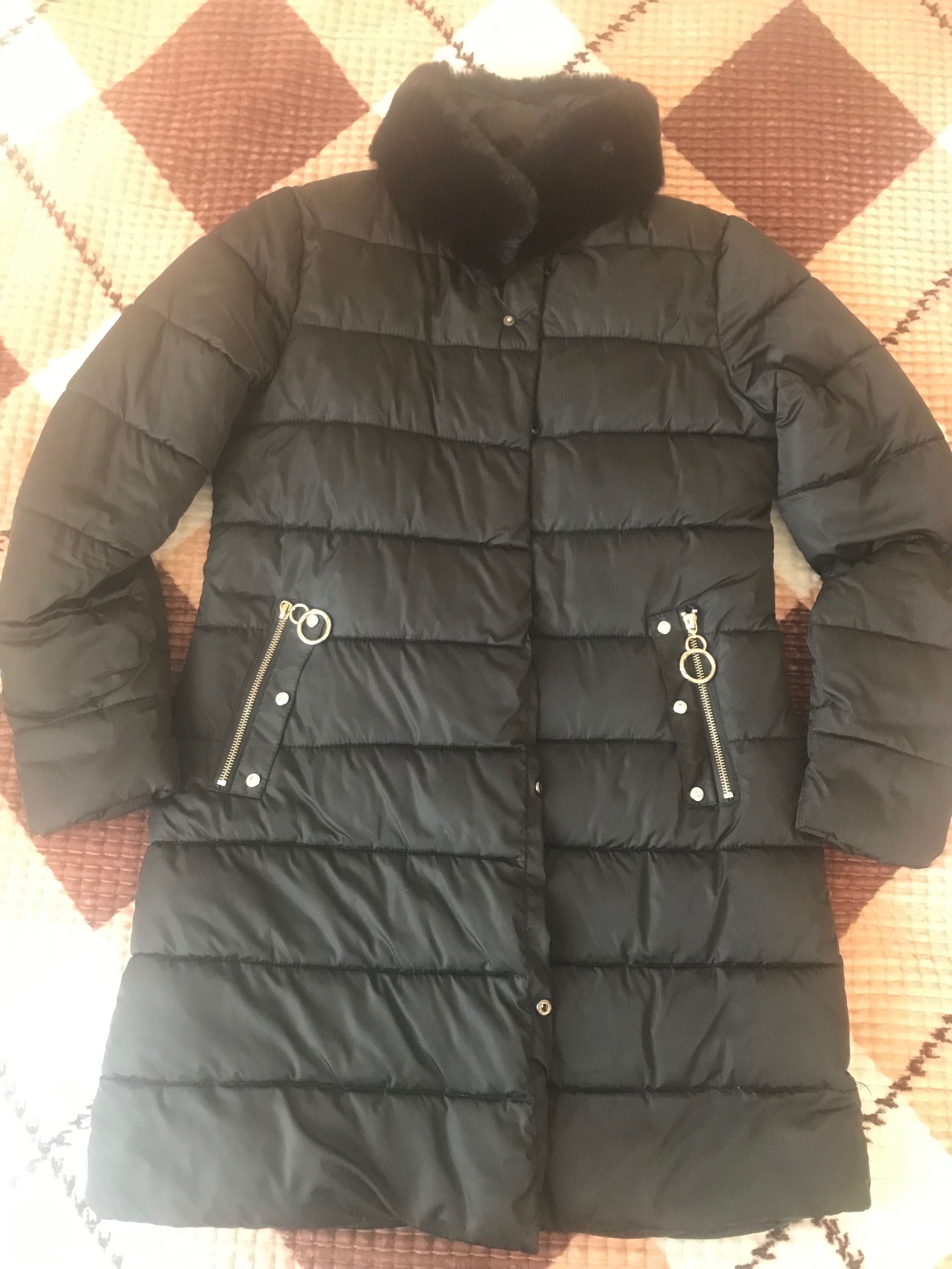 Зимова курточка чорна