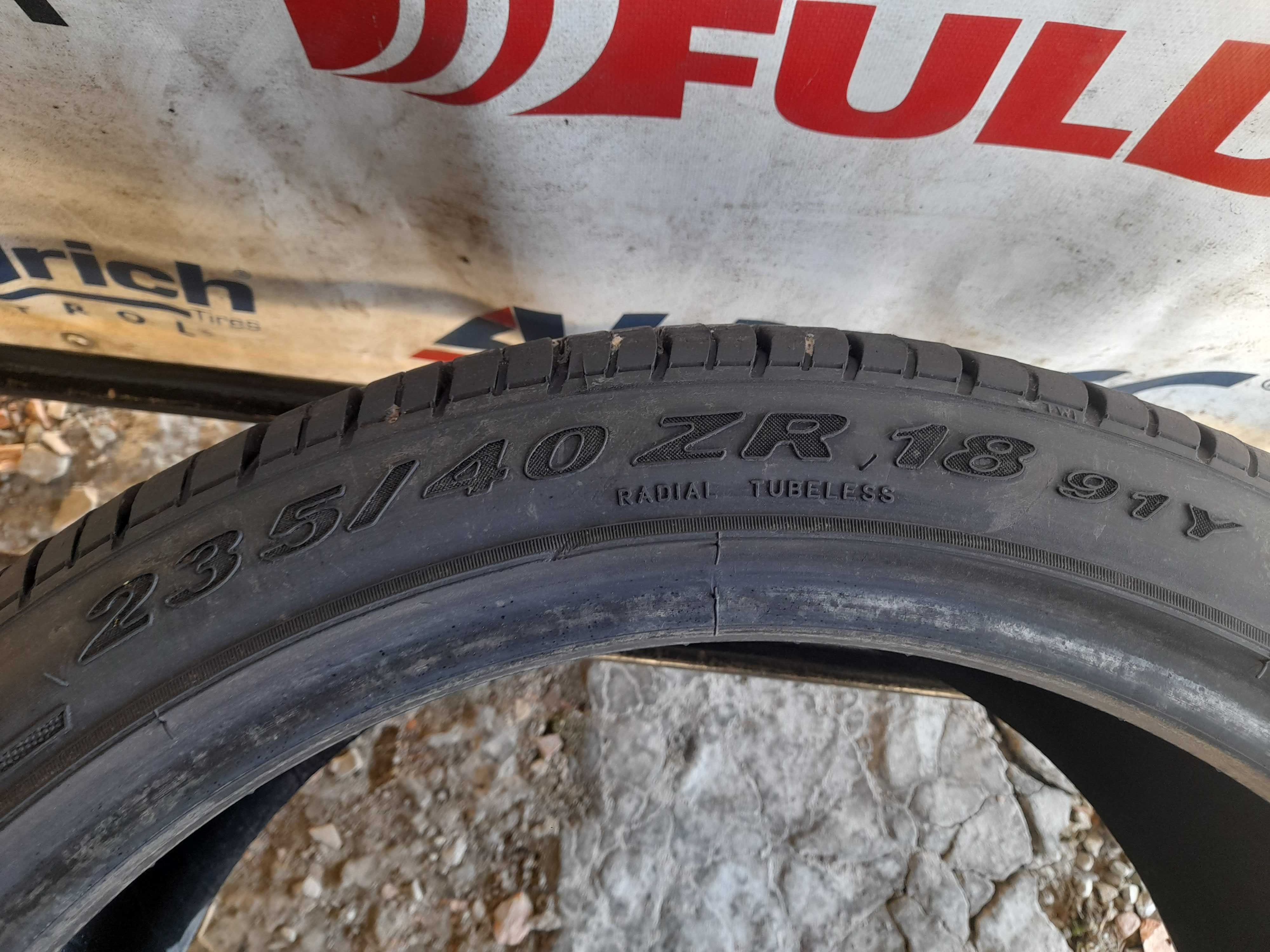 Літні шини 235/40 R18 Pirelli p zero rosso 6.7мм