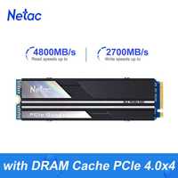 SSD Netac NI5000 (4800mb/2700mb) PCIe Gen4x4  500gb с радиатором США