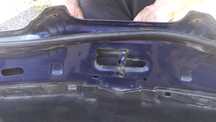 Seat Leon 1 toledo 2 maska pokrywa silnika granatowa lb5n