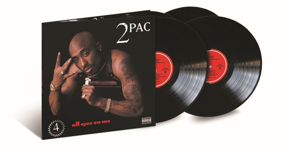 2PAC All Eyez on Me 4lp вінил винил платівка