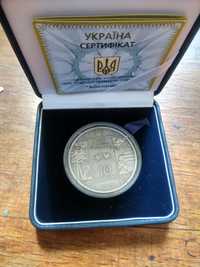 Монета нбу 10 грн серебро 925