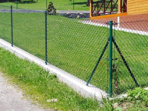 Ogrodzenie z siatki 150cm 3,1mm oc+ral 100mb słupki akcesoria Wysyłka