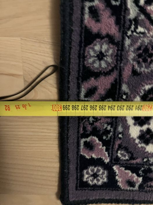 Fioletowy dywan PO PRANIU, 3 m x 2 m