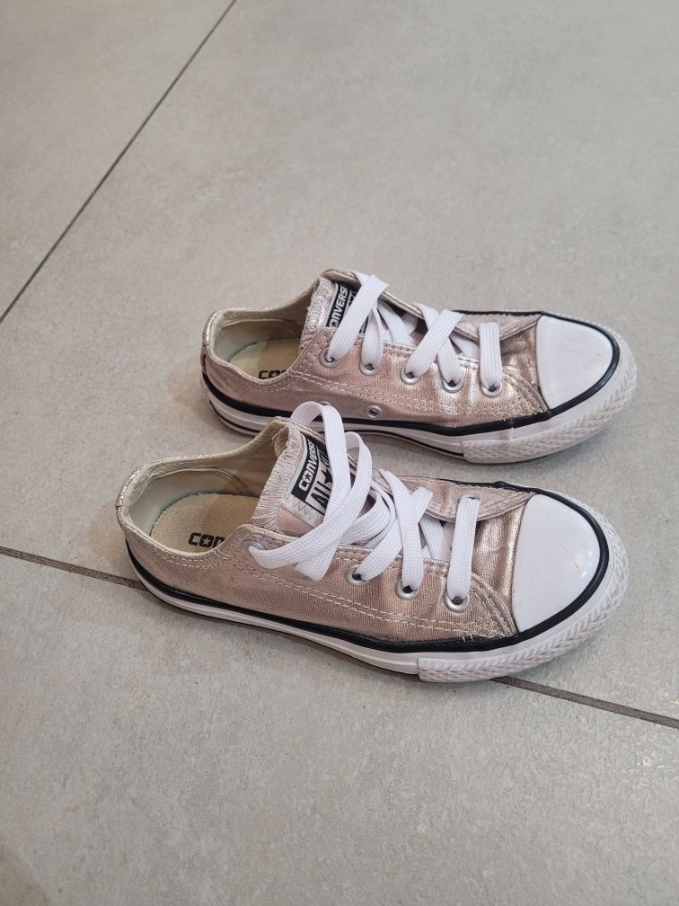Buty sportowe trampki Converse 30 All Star Chuck Taylor brokatowe