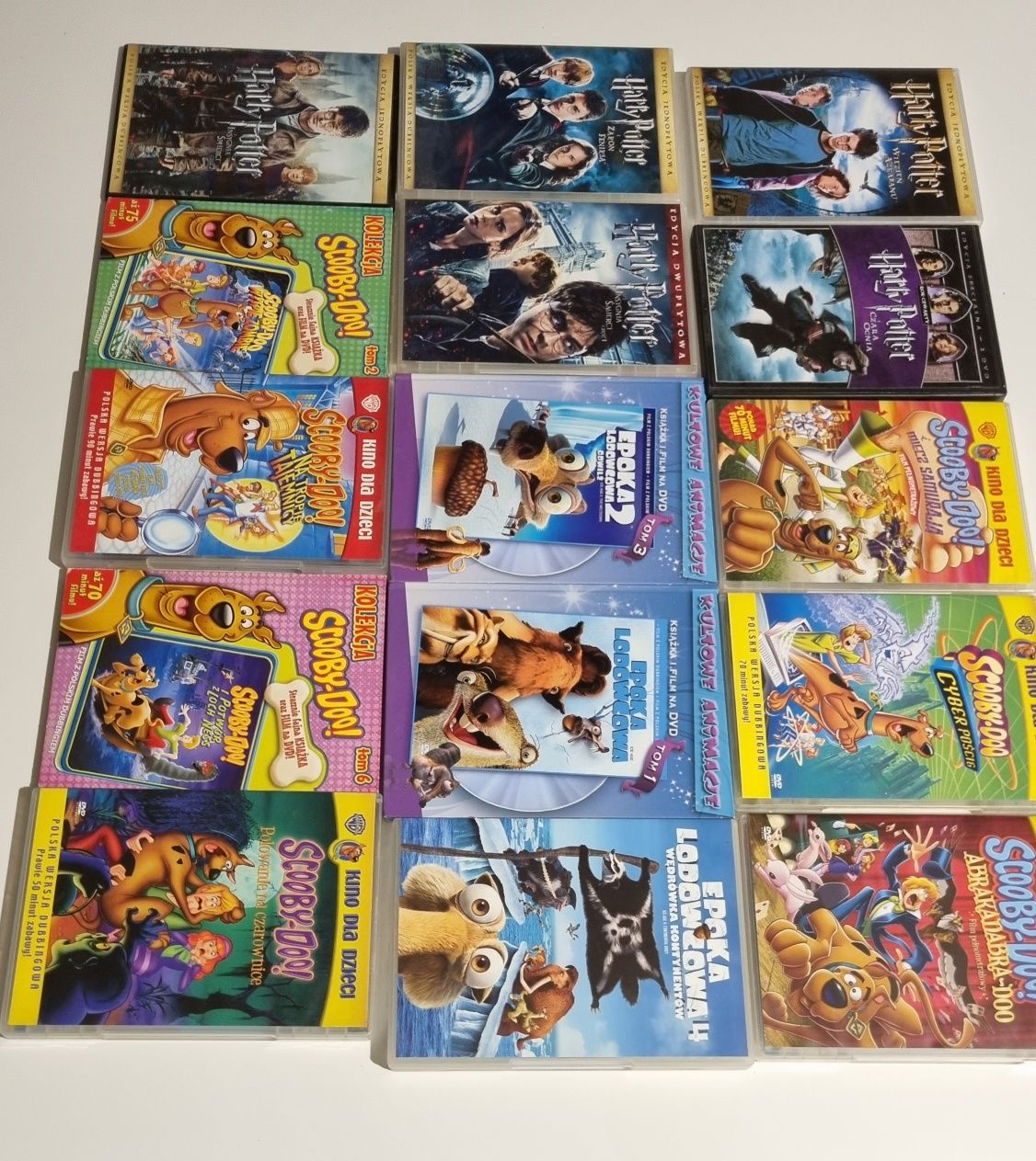 Filmy i bajki dla dzieci harry potter scooby doo i epoka lodowcowa