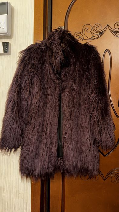 Шуба хутро лама розмір С-М
