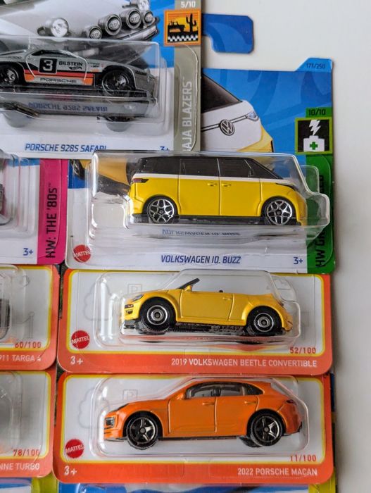 Лот хот вілс Порше Фольксваген ауді hot wheels Porsche VW audi