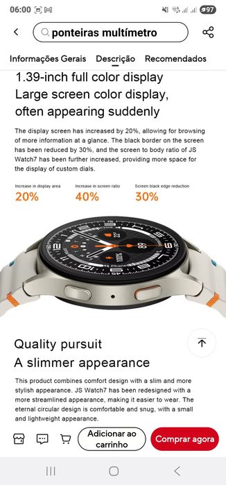 Smartwatch JS watch 7