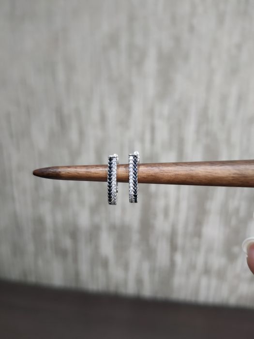 Срібні сережки, сережки