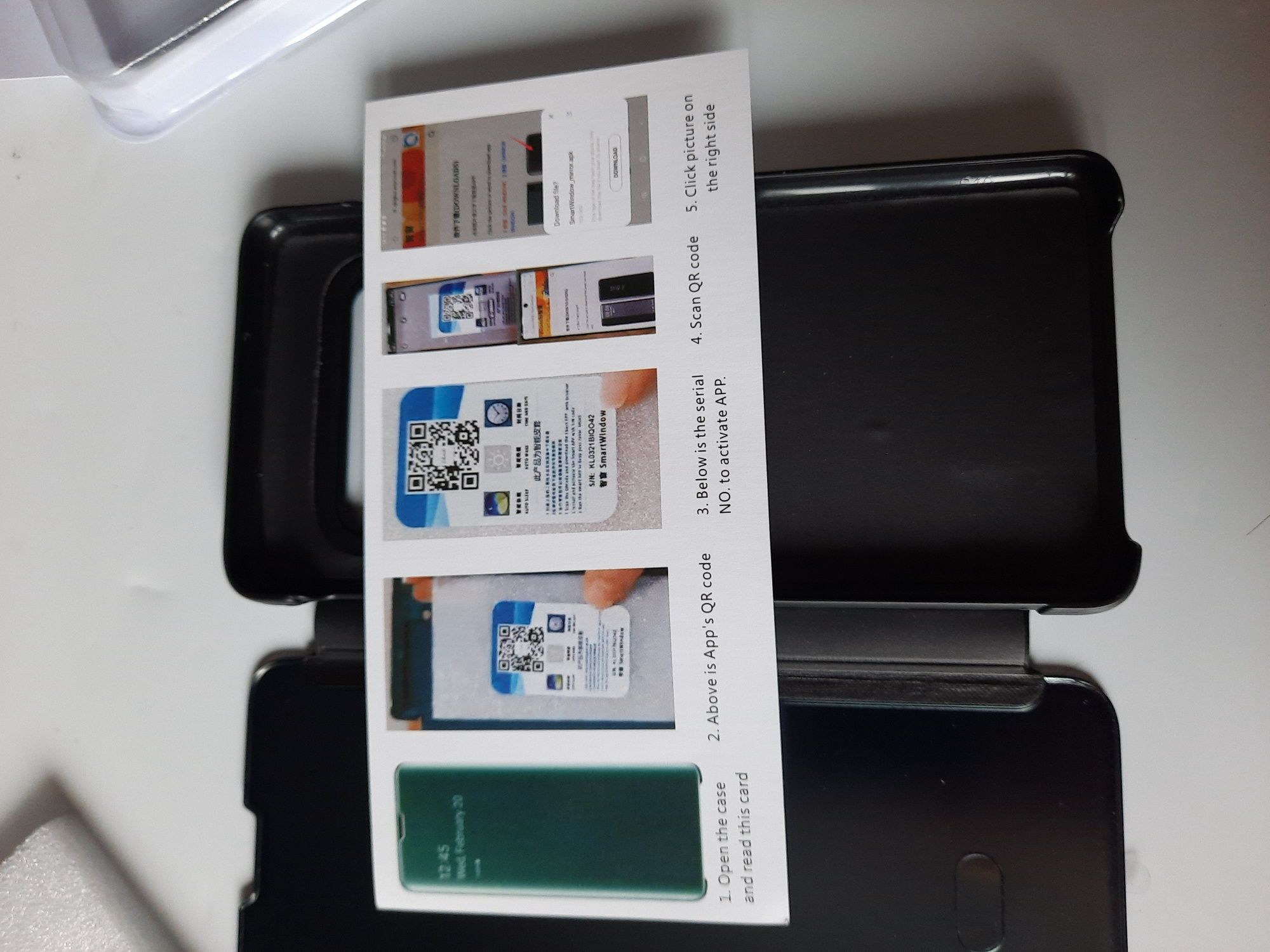 Etui na Samsung s10 zamykany lustrowany