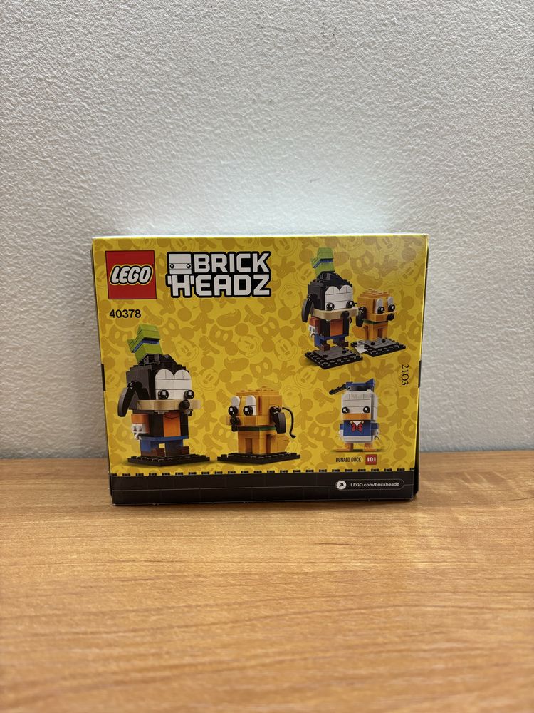 Lego Brickheadz 40378 Goofy i Pluto