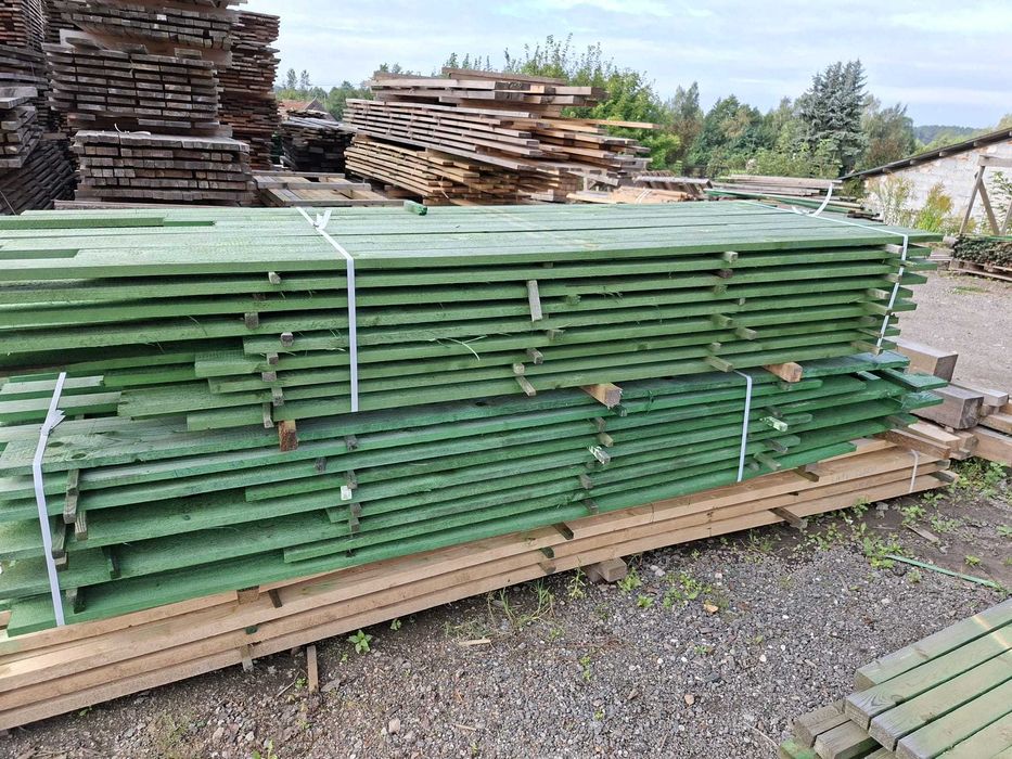 Deska dachowa / szalunkowa 24 mm – surowa lub impregnowana