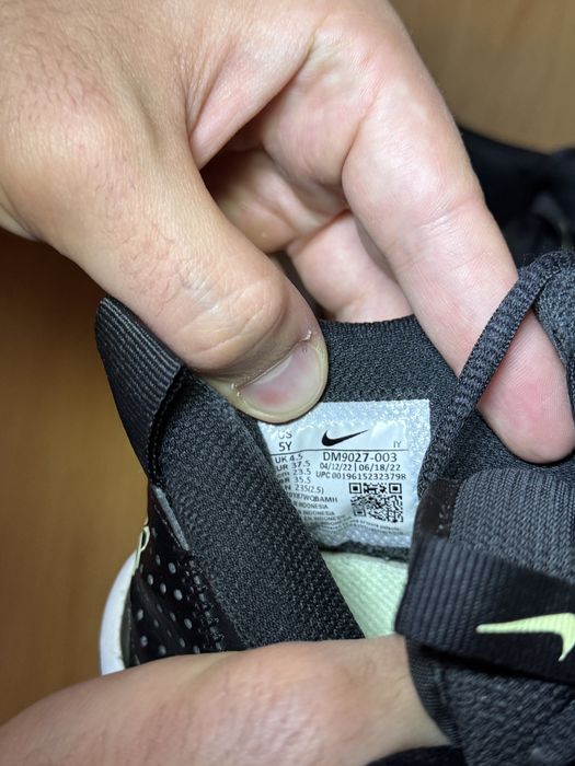 Кроссовки nike multicourt размер 37.5 (23.5 см)