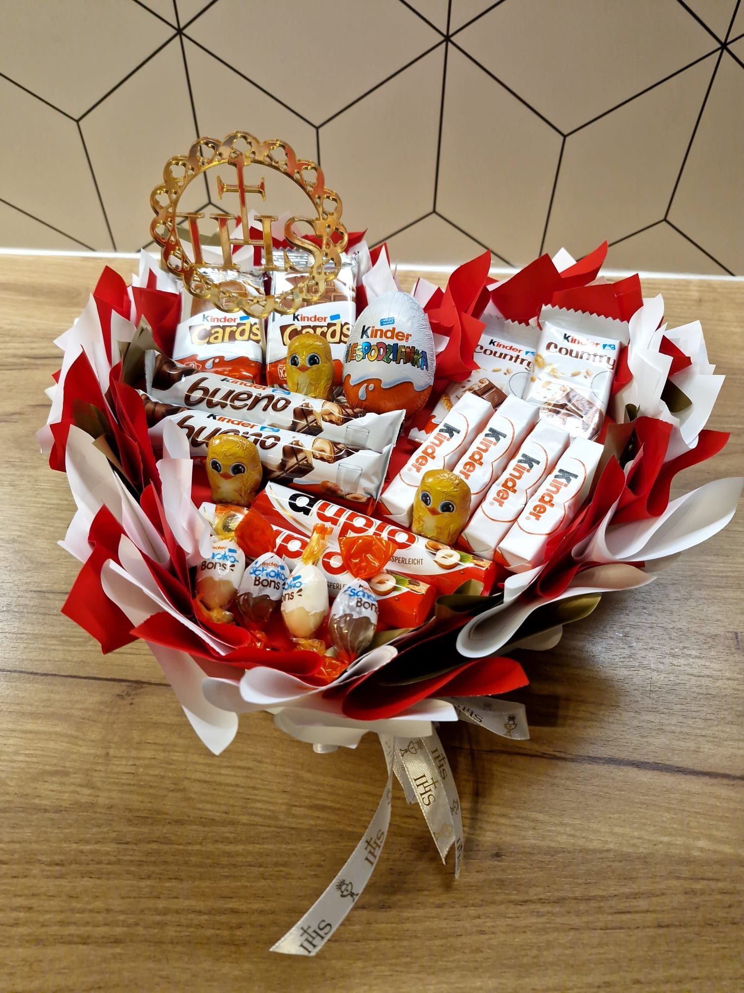 Słodki box Kinder prezent
