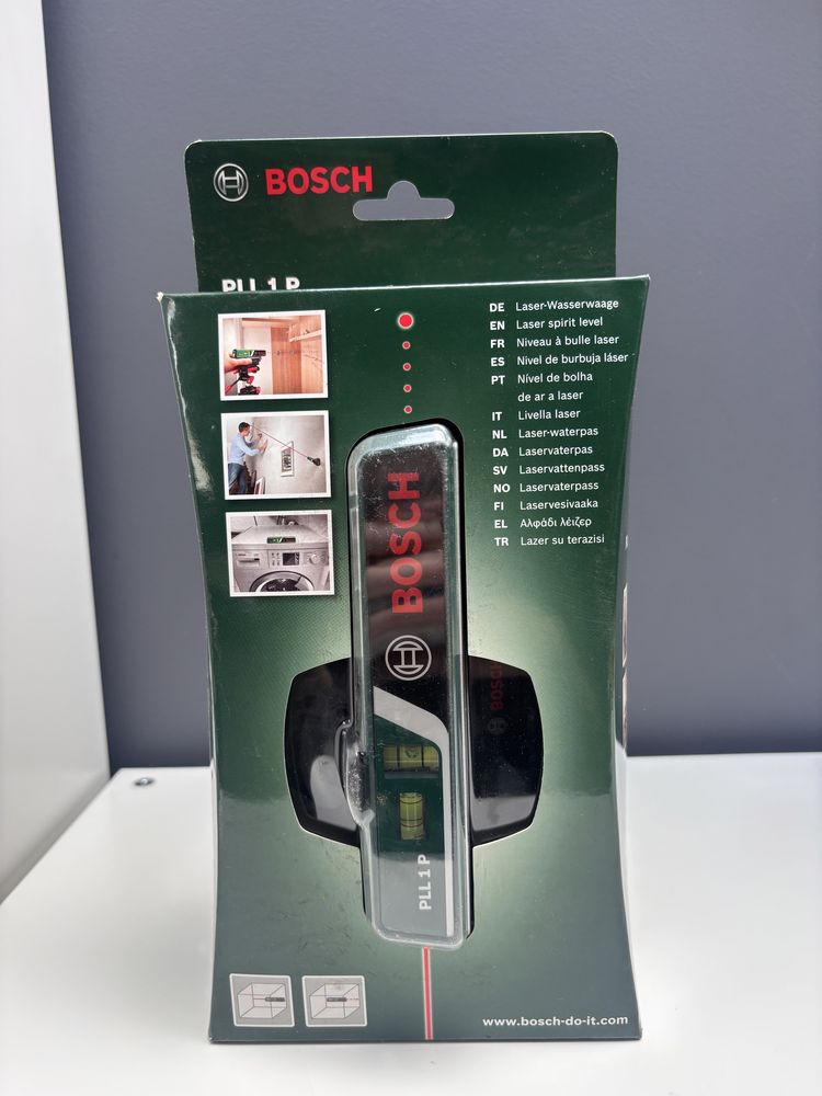 Poziomica laserowa PLL 1P BOSCH + uchwyt