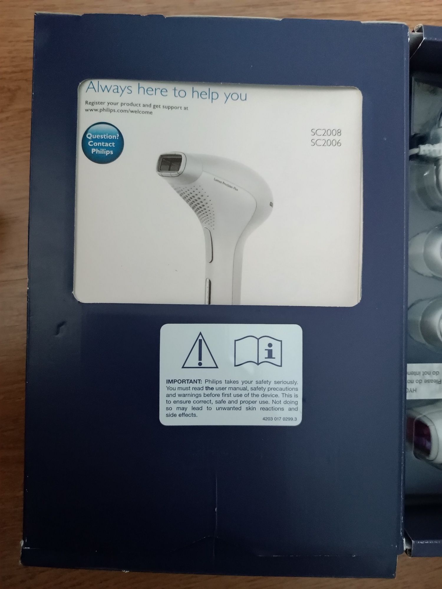 Philips Lumea Precision Plus SC 2008/11, depilator laserowy