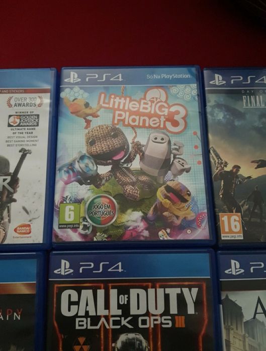 Seis jogos de ps4