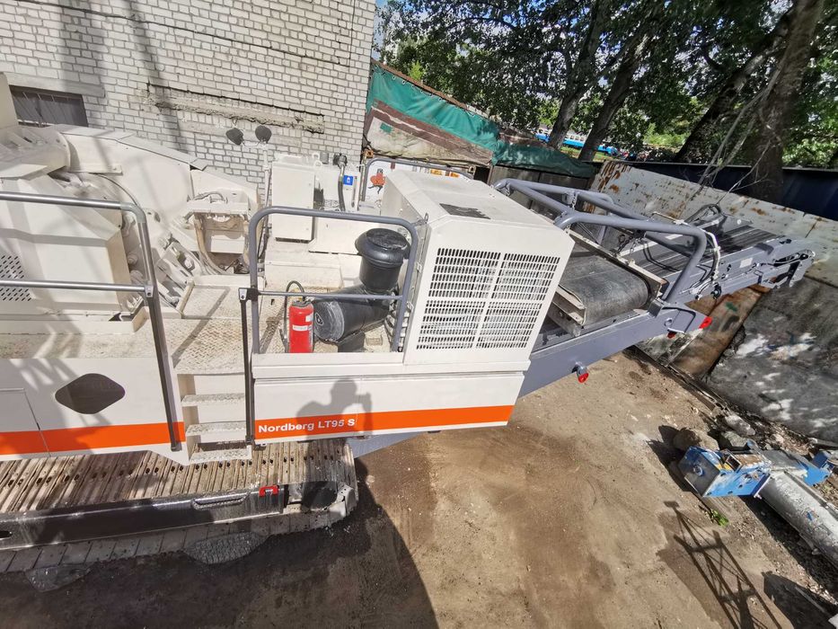 Щековая дробильная установка Metso LT 95