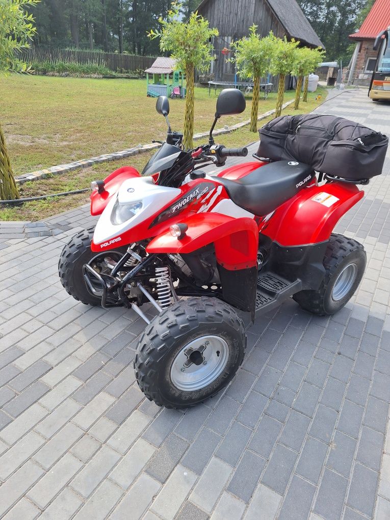 Dla dzieci Polaris pheonix 200 stan idealny drugi quad dokładam do zak