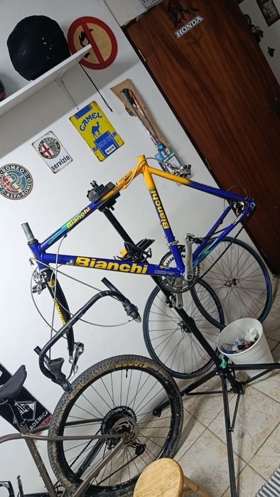 Bicicleta Bianchi em estado de nova, impecável