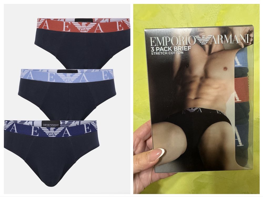 Чоловіча білизна Emporio Armani та Calvin Klein Оригінал