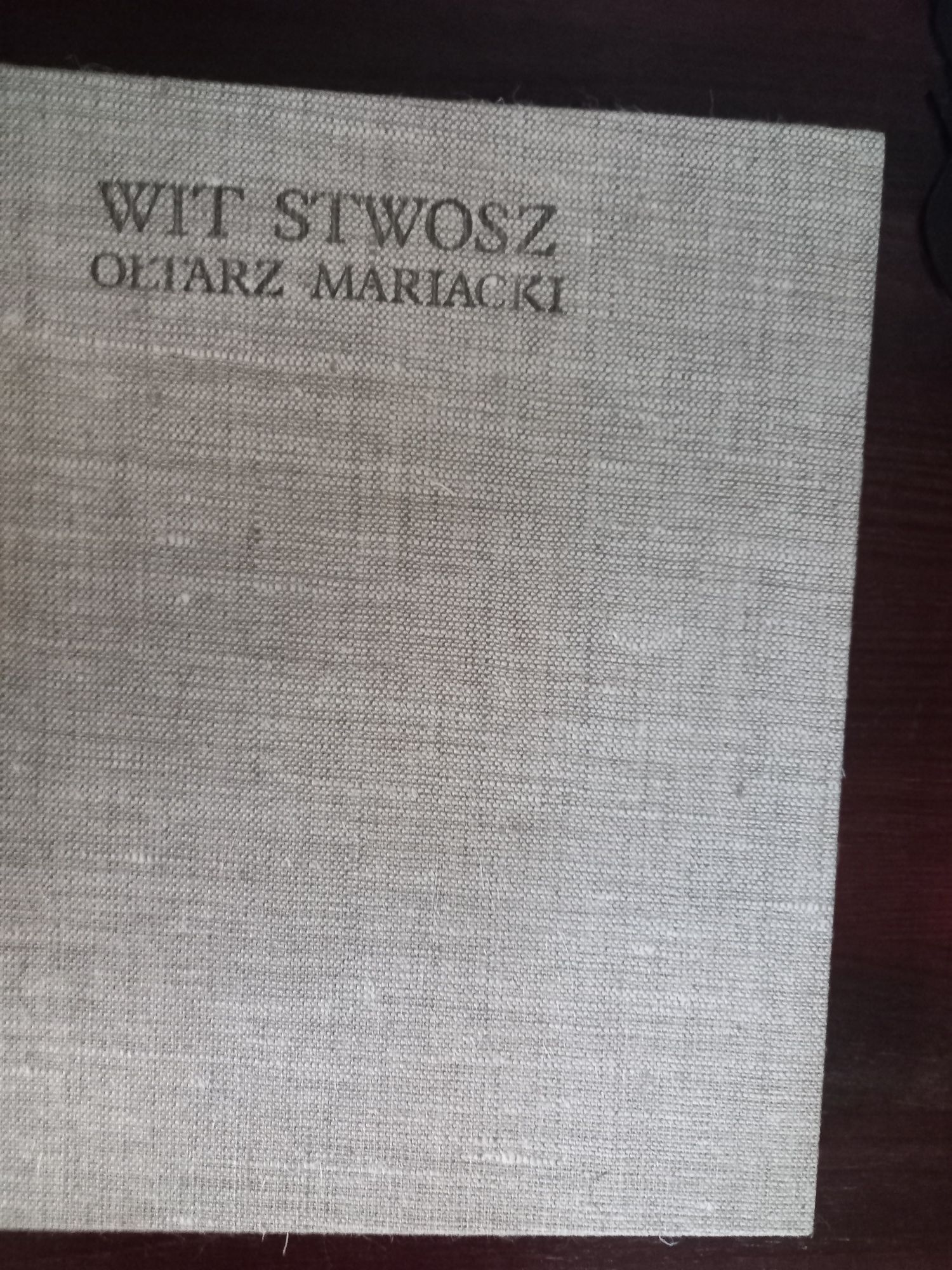 Dobrowolski, Wit Stwosz, Ołtarz Mariacki