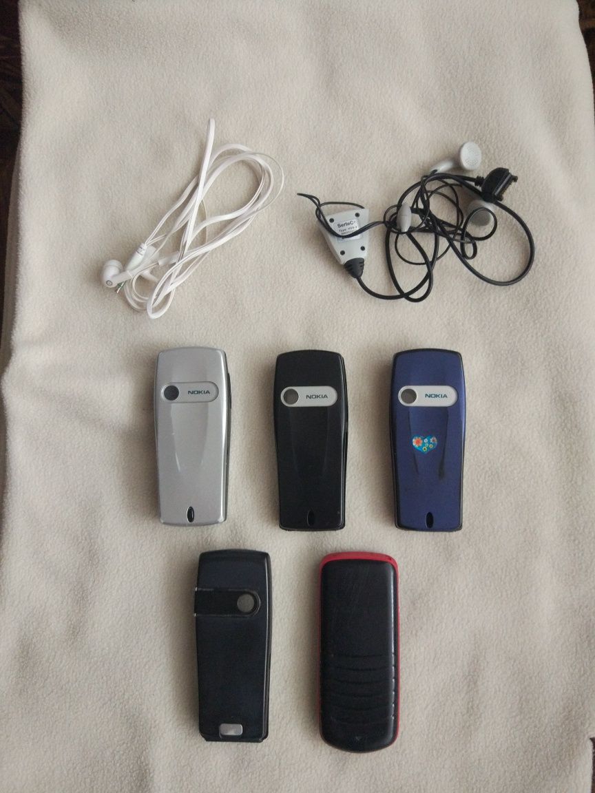 Nokia 6610i, телефон Самсунг, навушники і корпуса до телефонів