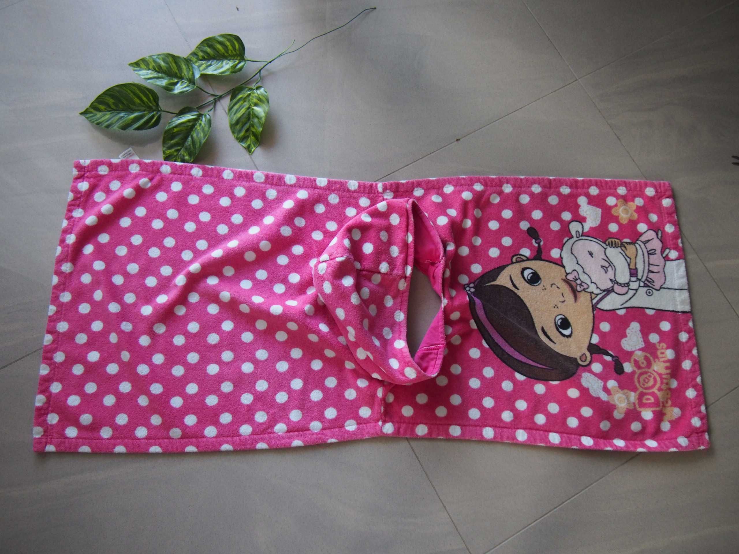 Ręcznik z kapturem 92/110 cm bawełna