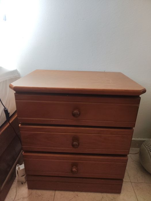 Mobília Quarto Pinho Mel