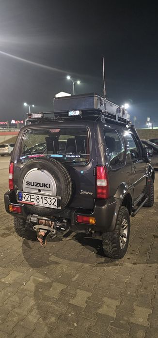 SUZUKI JIMNY Przeb 50K,FAKTURA,WYCIĄGARKA przód tył,LEDbar,Nawig,Kamer