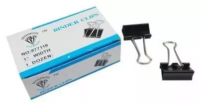 Spinacz clip 25mm 12szt. Schemat. Nowy Produkt