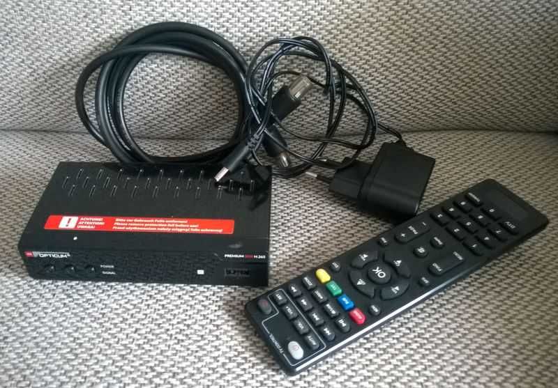 Dekoder Tuner Opticum Premium Box H265 DVB-T2 HEVC JAK NOWY